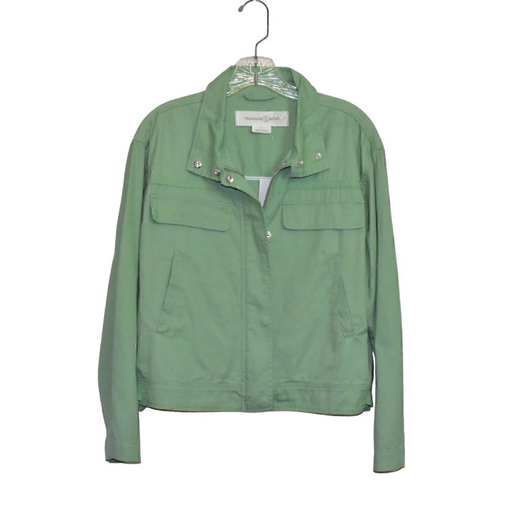 Treasure & Bond Short Twill Spring Jacket Size S